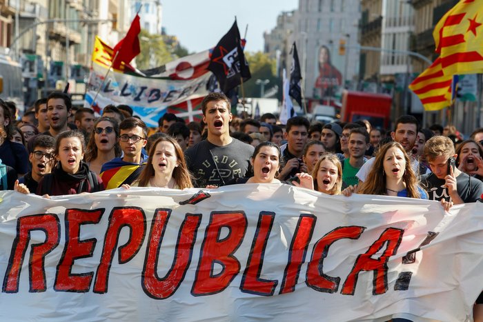Πρώτη επέτειος του δημοψηφίσματος ανεξαρτησίας της Καταλονίας