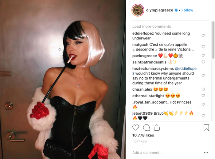 Μαρία-Ολυμπία: Η μεταμόρφωση για το Halloween που σχολιάστηκε αρνητικά
