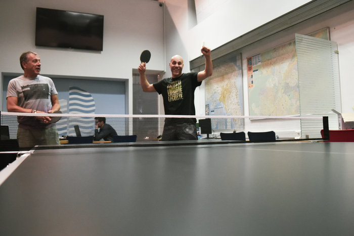 Πινκ πονκ και μπάλες πιλάτες-yoga στο συνέδριο του Ποταμιού - εικόνα 3