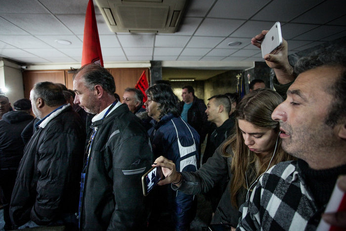 Έφοδος της ΠΟΕ ΟΤΑ στο υπουργείο Εργασίας - εικόνα 4