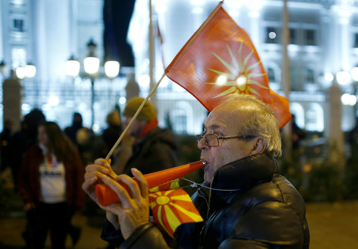 ΠΓΔΜ: Αντικυβερνητική διαδήλωση του VMRO-DPMNE στα Σκόπια - εικόνα 2
