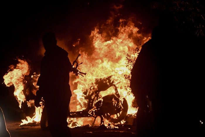 Επεισόδια έξω από το ΣΕΦ πριν τον αγώνα Ολυμπιακός-Μπουντούσνοστ