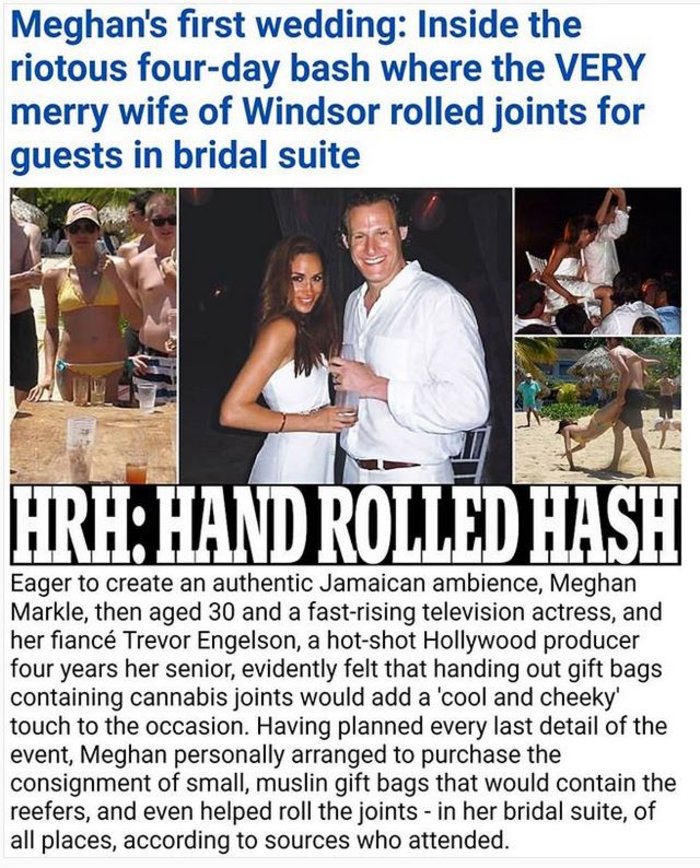 Ο ντροπιαστικός πρώτος γάμος της Μαρκλ, με κάνναβη και κίτρινο μπικίνι - εικόνα 4