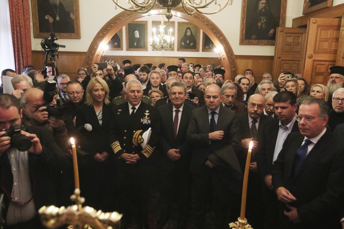 Η κοπή της βασιλόπιτας στην Αρχιεπισκοπή Αθηνών και στην Ιερά Σύνοδο