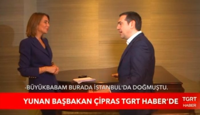 Συνέντευξη Τσίπρα στο TGRT: Έχουμε πολλά κοινά με την Τουρκία