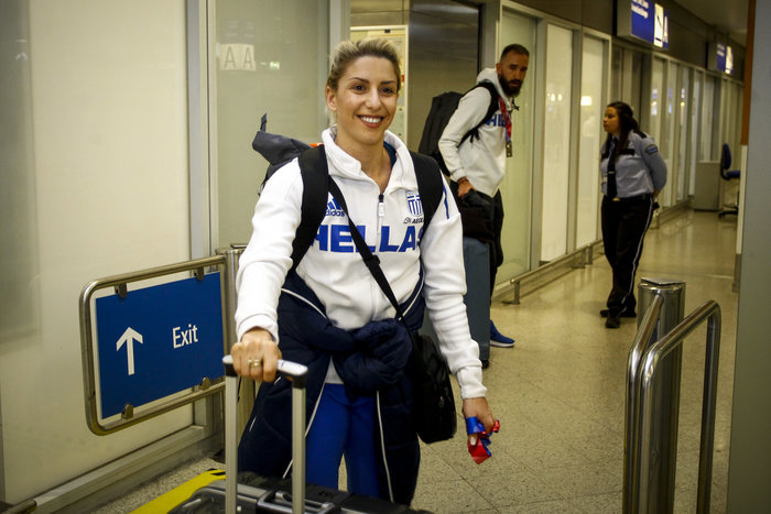 Eπιστροφή από την Γλασκώβη με μετάλλια και χαμόγελα [Εικόνες]