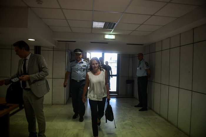 Για δεύτερη φορά στη δίκη της Χρυσής Αυγής η Μπέτυ Μπαζιάνα