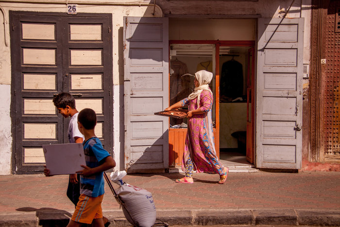 Casablanca 2017. Towards the local baker