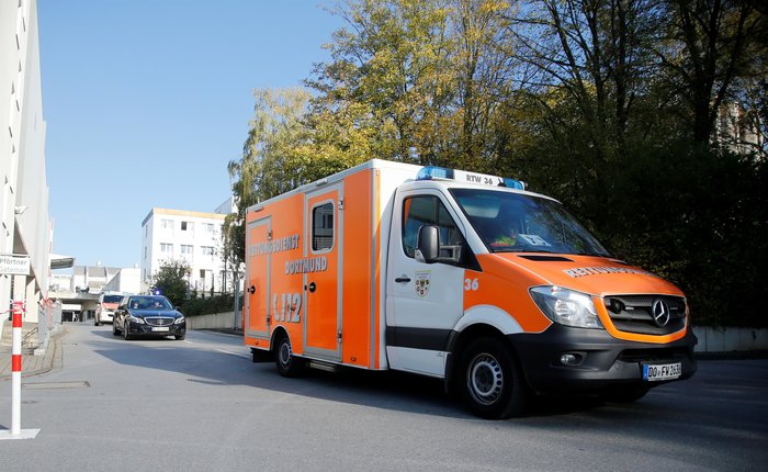 Στο νοσοκομείο έπειτα από πτώση ο Γερμανός ΥΠΟΙΚ