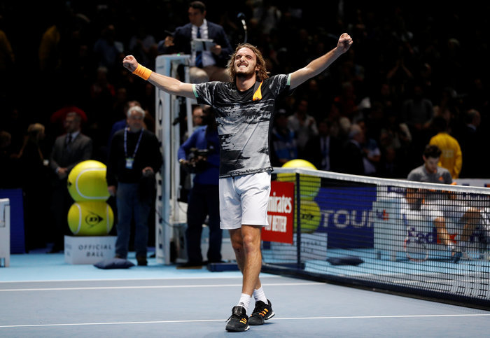 Ο Στέφανος Τσιτσιπας νέος βασιλιάς του ATP Finals