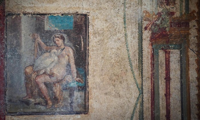 Η εξαίσια ερωτική τοιχογραφία της Πομπηίας ανοίγει στο κοινό [εικόνες] - εικόνα 2