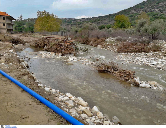 Eπιχείρηση απεγκλωβισμού κατοίκων στη Θάσο [εικόνες] - εικόνα 6