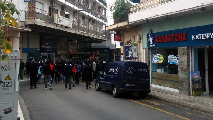 Καταλήψεις σχολείων σε Βόλο, Αγρίνιο, Ηλεία για Γρηγορόπουλο [εικόνες]