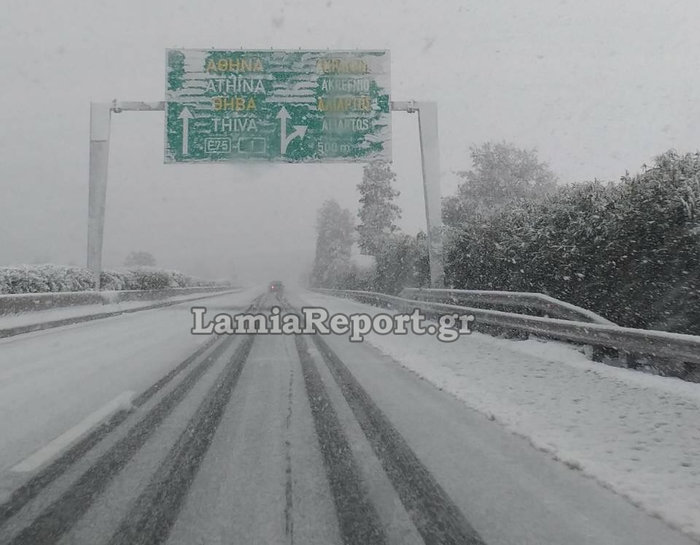 Ποιοι δρόμοι είναι κλειστοί λόγω χιονιά, απεγκλωβισμοί οδηγών [φωτό] - εικόνα 4