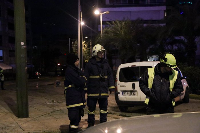 Αίσιο τέλος με τη διαρροή αερίου στην Καλλιθέα [εικόνες]