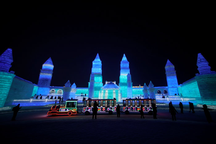 Απίστευτα γλυπτά πάγου στο φετινό φεστιβάλ της Χαρμπίν στην Κίνα - εικόνα 4