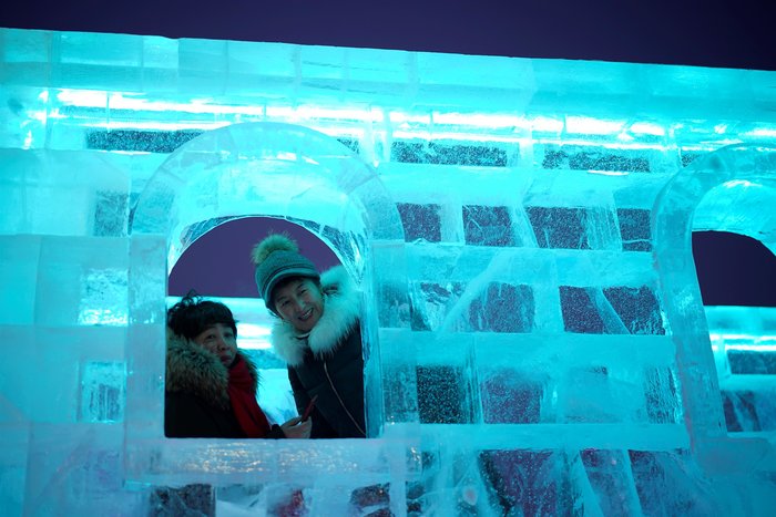 Απίστευτα γλυπτά πάγου στο φετινό φεστιβάλ της Χαρμπίν στην Κίνα - εικόνα 7