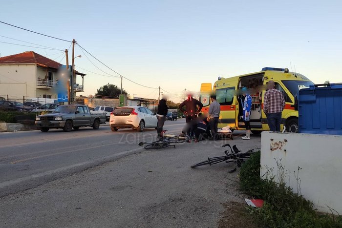 Σοκαριστικό τροχαίο στα Χανιά: ΙΧ συγκρούστηκε με ποδηλάτες - εικόνα 3