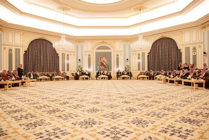 Συνάντηση Μητσοτάκη με βασιλιά Σαλμάν: Συνεργασία σε επενδύσεις, άμυνα - εικόνα 3