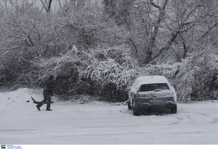 Ψυχρή εισβολή: Πτώση 18 °C μέσα σε 24 ώρες - Χιόνια και την Πέμπτη - εικόνα 3